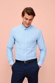 SOLS 02920 - Boston Fit Chemise Homme Oxford Manches Longues