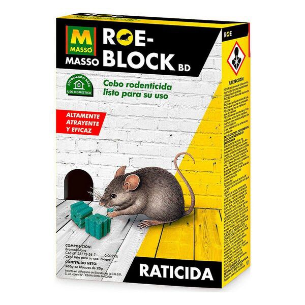 Massó S7905638 - Rat Poison Roe-block 260 g