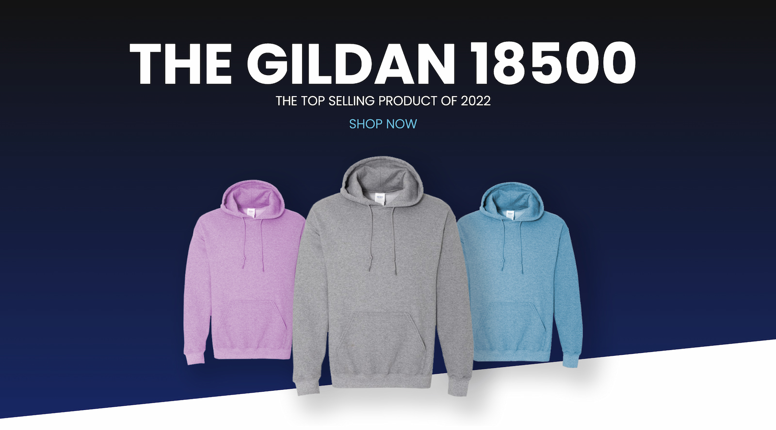 3 Gildan 18500 hoodies
