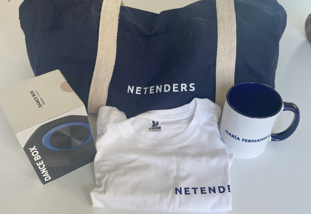 A corporate gift pack of budget friendly ideas from Netenders