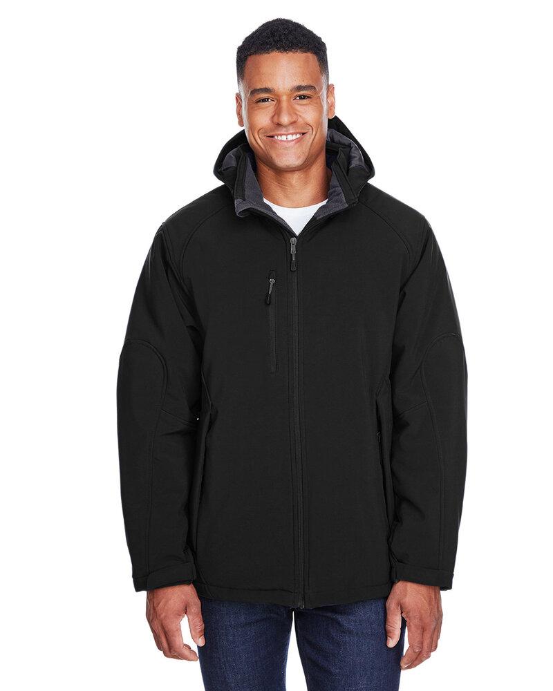 Ash City North End 88159 - Glacier Men's Insulated Soft Shell Jacket With Detachable Hood