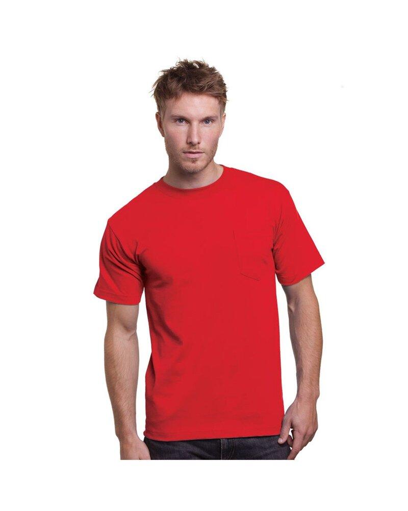 Bayside 3015 - Union-Made Short Sleeve T-Shirt with a Pocket