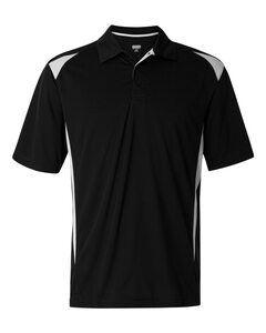 Augusta Sportswear 5012 - Premier Polo Black/ White