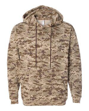 Code V 3969 - Camouflage Pullover Hooded Sweatshirt