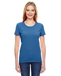 Fruit of the Loom L3930R - Ladies' Heavy Cotton HD™ Short Sleeve T-Shirt Retro Heather Royal