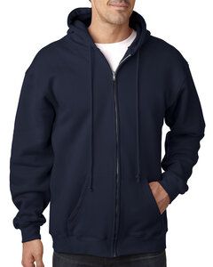 Bayside 900 - USA-Made Full-Zip Hooded Sweatshirt Navy
