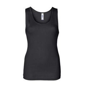 Bella+Canvas 1080 - Ladies' Baby Rib Tank Top Black