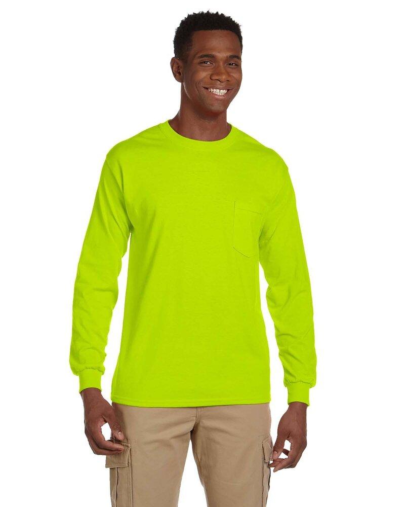 Gildan 2410 - Ultra Cotton™ Long Sleeve T-Shirt with a Pocket