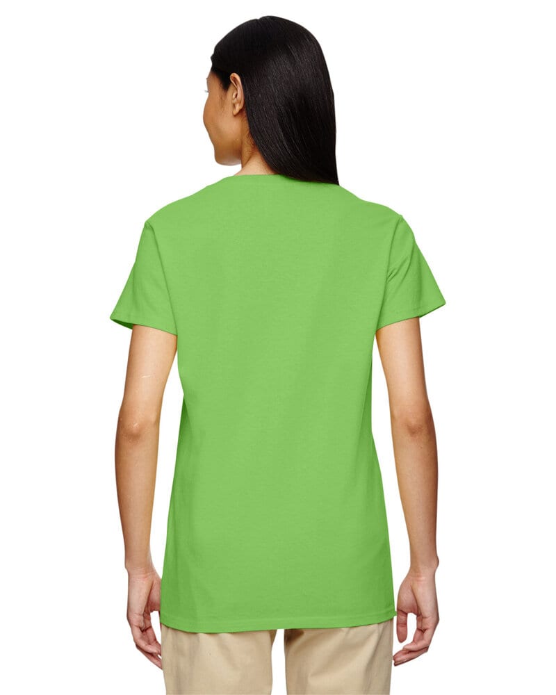 Gildan 5V00L - Ladies' Heavy Cotton V-Neck T-Shirt with Tearaway Label