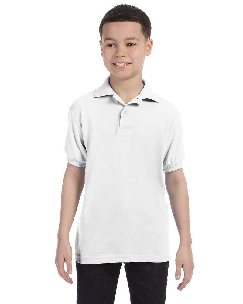 Hanes 054Y - Youth Jersey 50/50 Sport Shirt