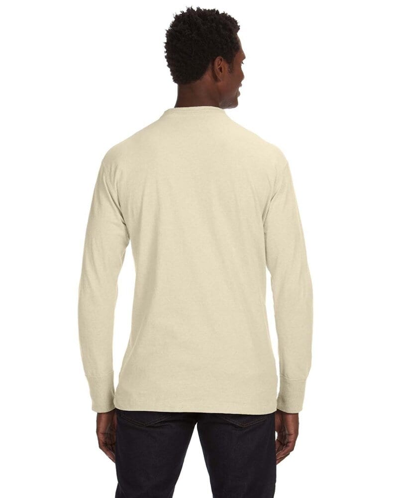 J. America 8244 - Vintage Brushed Jersey Henley