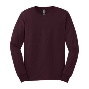 Gildan 2400 - Ultra Cotton™ Long Sleeve T-Shirt Maroon