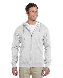 JERZEES 993MR - NuBlend® Full-Zip Hooded Sweatshirt Ash