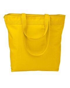 Liberty Bags 8802 - Recycled Zipper Tote Bright Yellow