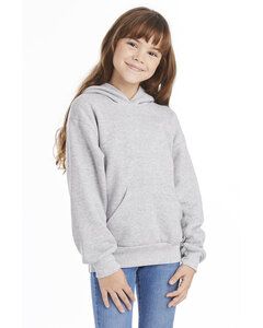 Hanes P473 - EcoSmart® Youth Hooded Sweatshirt Light Steel