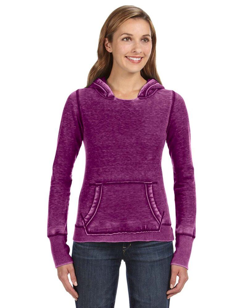 J. America J8912 - Ladies' Zen Fleece Pullover Hood