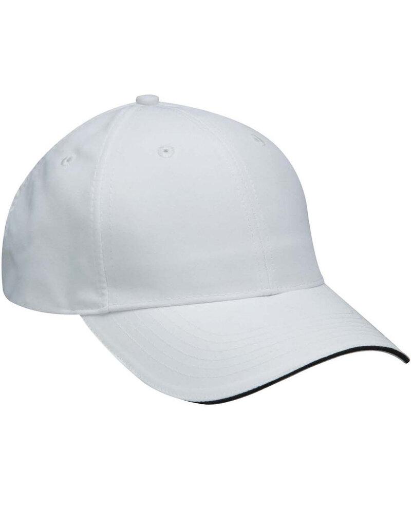 Adams PE102 - 6-Panel Mid-Profile Structured Moisture Management Cap