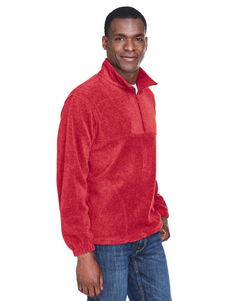 Harriton M980 - 8 oz. Quarter-Zip Fleece Pullover