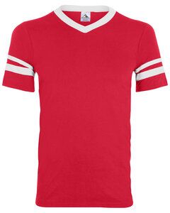 Augusta 361 - Youth Sleeve Stripe Jersey Red/White