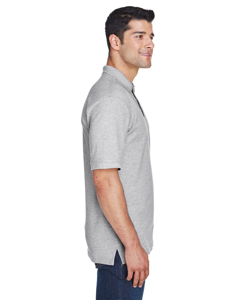 Harriton M200T - Tall 6 oz. Ringspun Cotton Piqué Short-Sleeve Polo