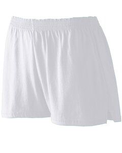 Augusta 988 - Girls' Trim Fit Jersey Short Athletic Heather