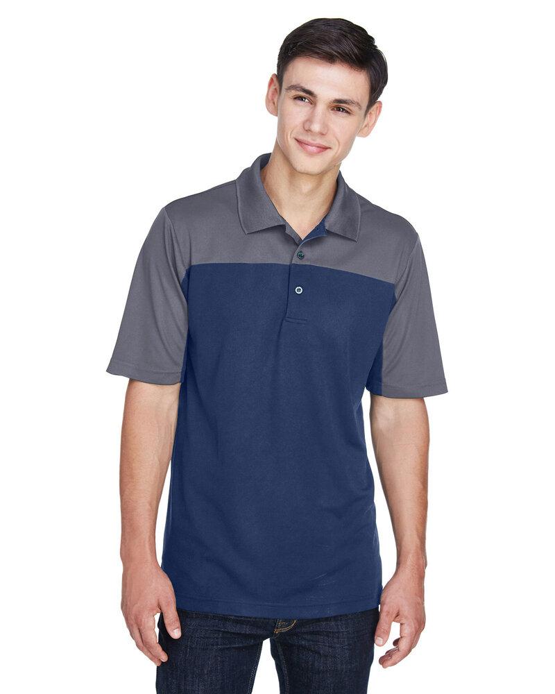 Ash CityCore 365 CE101 - Men's Balance Colorblock Performance Piqué Polo