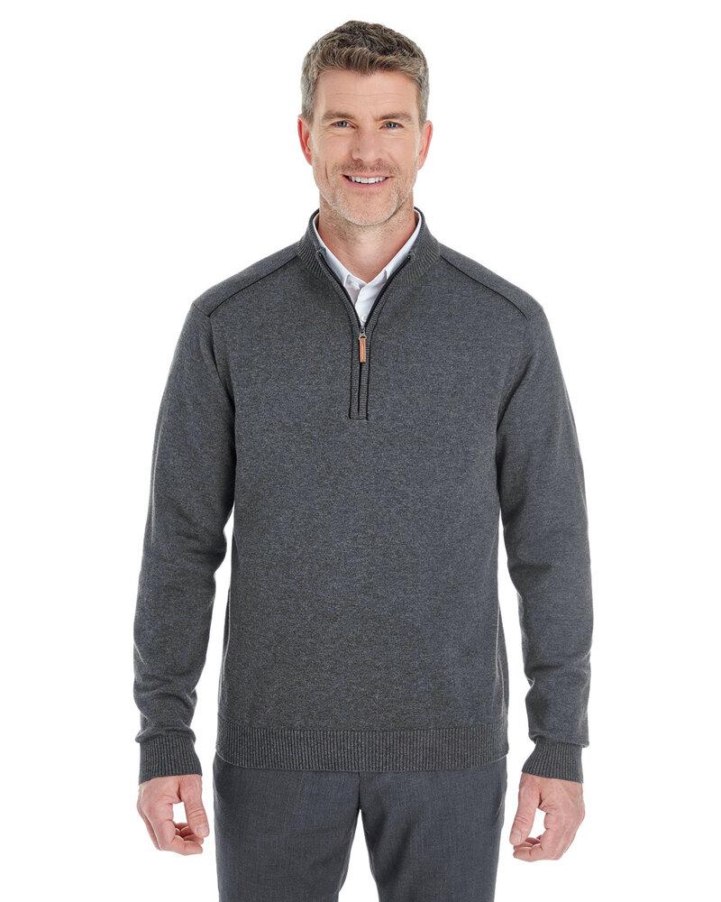 Devon & Jones DG478 - Men's Manchester Fully-Fashioned Half-Zip Sweater