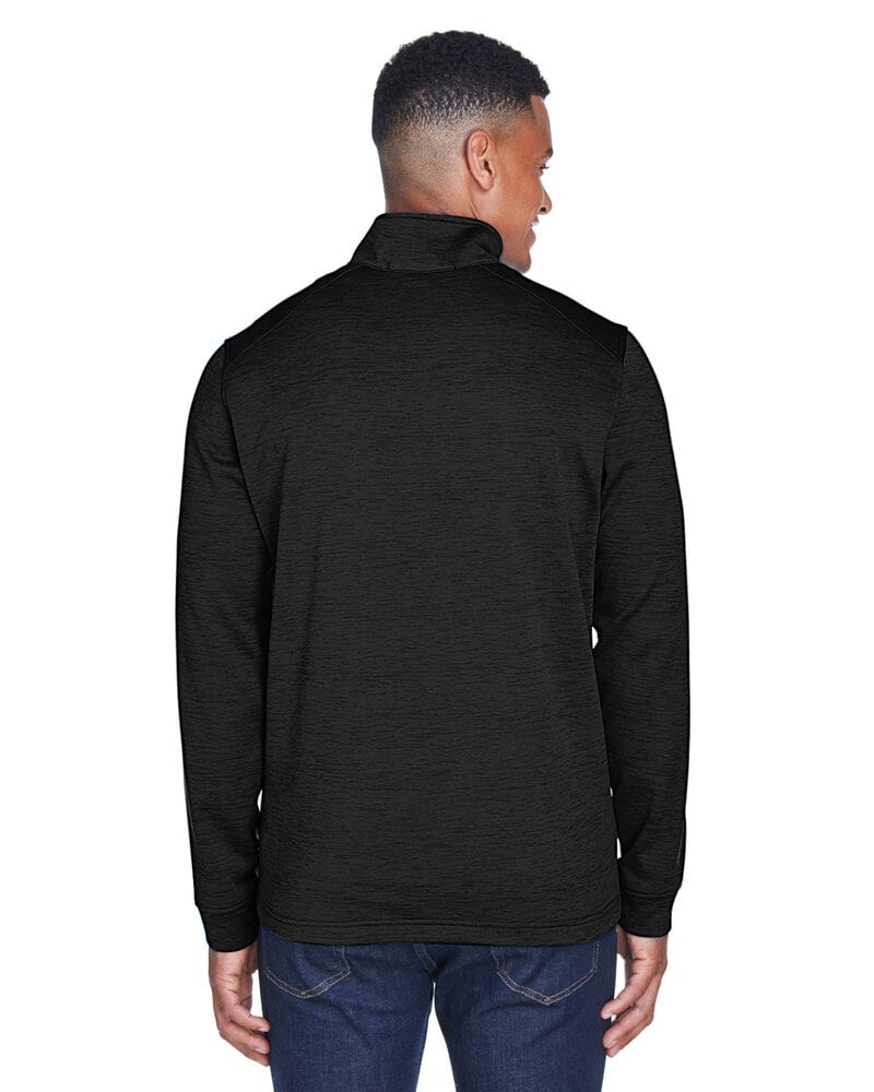 Devon & Jones DG798 - Men's Newbury Mélange Fleece Quarter-Zip