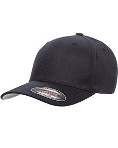 Flexfit 6477 - Wooly Blend 6-Panel Cap Dark Navy