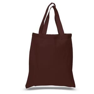 Q-Tees QTB - Economical Tote Bag Chocolate