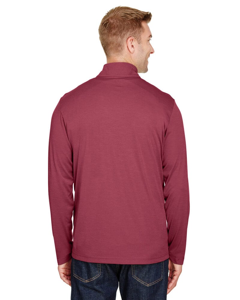 Team 365 TT31H - Men's Zone Sonic Heather Performance Quarter-Zip