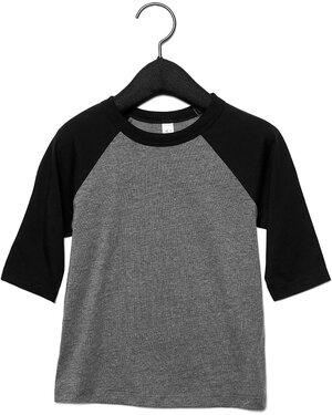 BELLA+CANVAS B3200T - Toddler 3/4 Baseball Tee