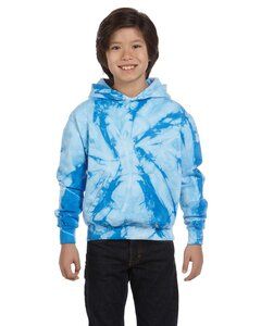 Colortone T971R - Youth Spider Pullover Hood Baby Blue Spider