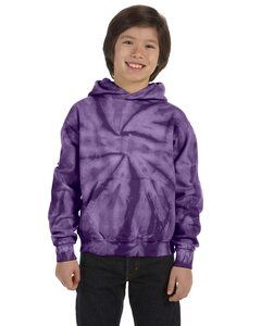 Colortone T971R - Youth Spider Pullover Hood Purple Spider 