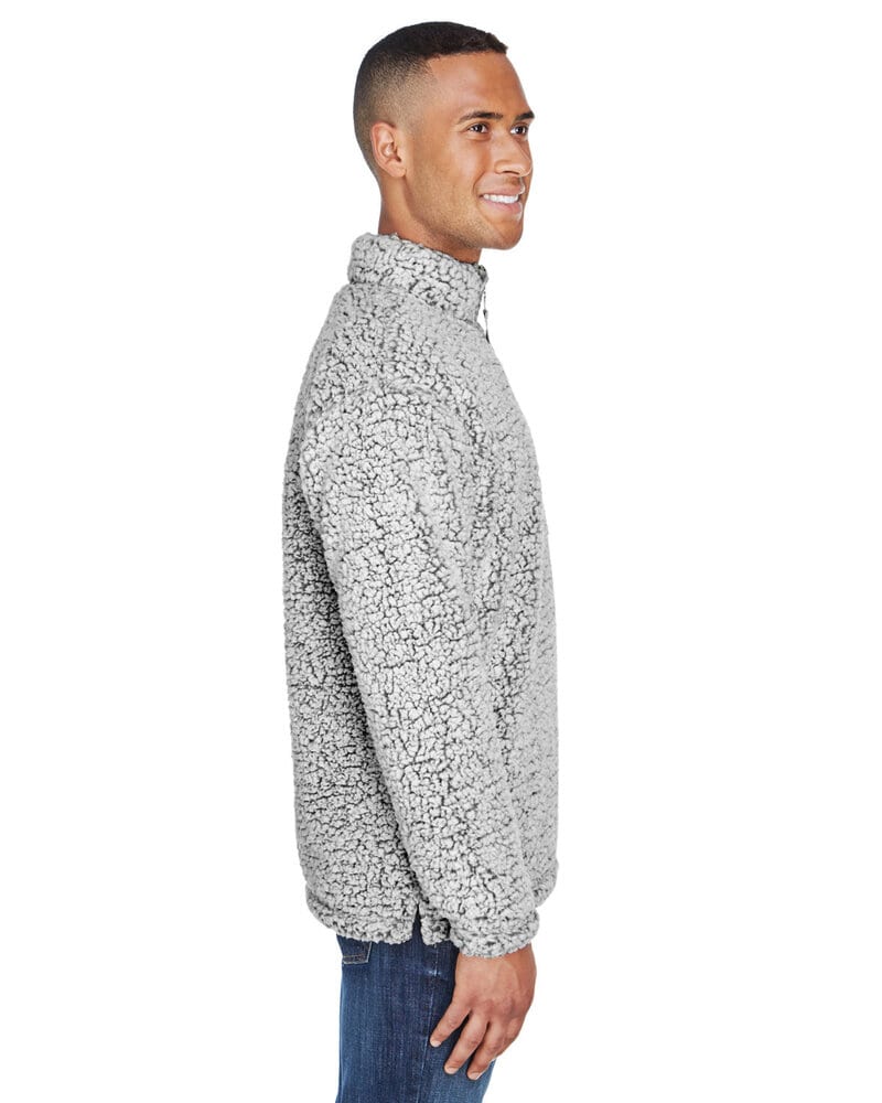 J. America JA8454 - Adult Sherpa 1/4 Zip