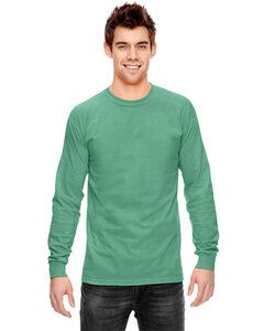 Comfort Colors CC6014 - Adult Heavyweight Ring Spun Long Sleeve Tee Island Green