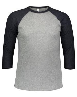 LAT LA6930 - Mens Baseball Fine Jersey Tee