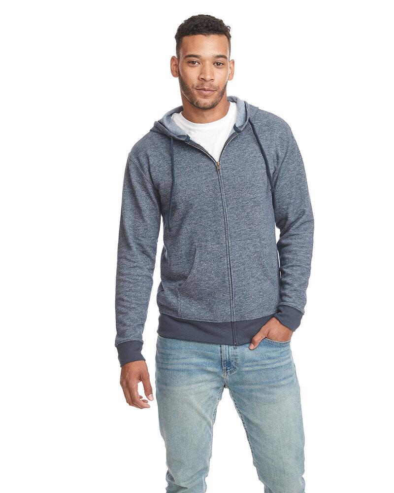 Next Level NL9600 - Unisex Denim Fleece Zip Hoody