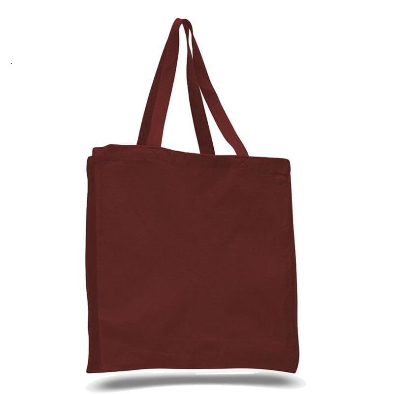 Q-Tees Q125300 - Canvas Shopper with Gusset