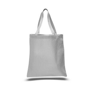 Q-Tees Q800 - Canvas Promotional Grey