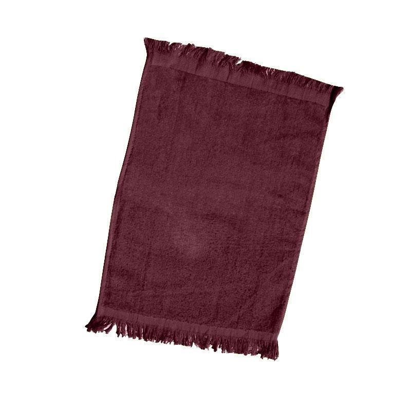 Q-Tees T100 - Fingertip Towel Fringed