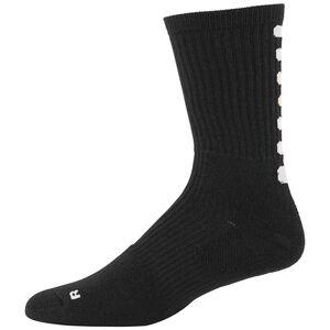 Augusta Sportswear 6091 - Intermediate Color Block Crew Sock Black/White