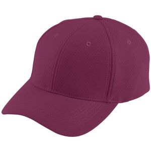 Augusta Sportswear 6266 - Youth Adjustable Wicking Mesh Cap Maroon