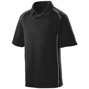 Augusta Sportswear 5091 - Winning Streak Polo Black/White