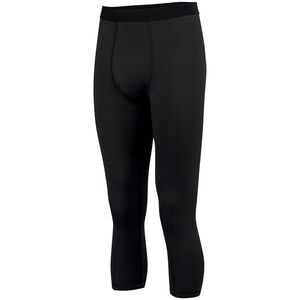 Augusta Sportswear 2619 - Youth Hyperform Compression Calf Length Tight Black