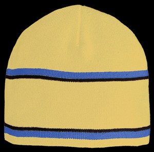 Holloway 223832 - Engager Beanie Navy/Vegas Gold/White