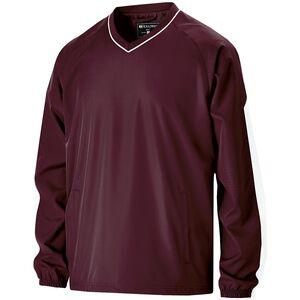 Holloway 229019 - Bionic Windshirt Maroon/White