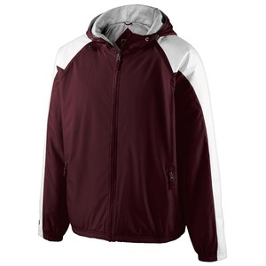 Holloway 229211 - Youth Homefield Jacket Maroon/White