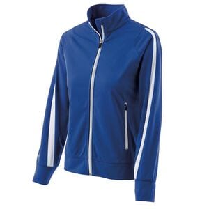 Holloway 229342 - Ladies Determination Jacket Royal/White