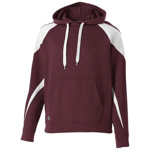 Holloway 229546 - Prospect Hoodie Maroon/White